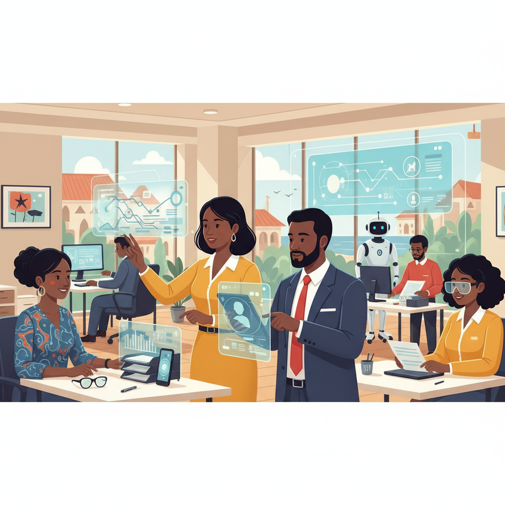 Revolução no Escritório: Como a IA está a Transformar o Trabalho em Moçambique