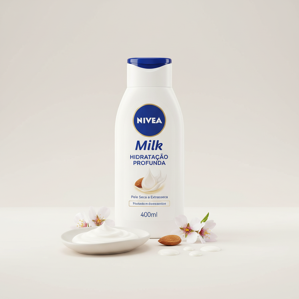 NIVEA Milk Hidratação Profunda